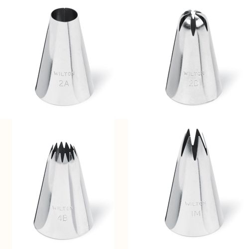 Sada zdobících špiček a sáčků na cupcakes (12 ks)